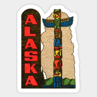 Alaska Totem Sticker